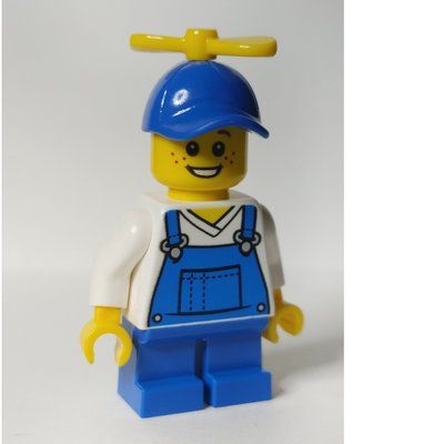Figurine Billy McCloud - Blue Overalls, Blue Cap with Yellow Propeller du set 60271