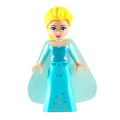 Figurine Elsa - Light Aqua Glitter Cape du set 10736