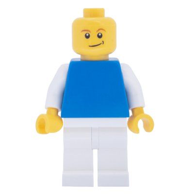 Minifiguur Blue Torso, White Legs uit set 52558