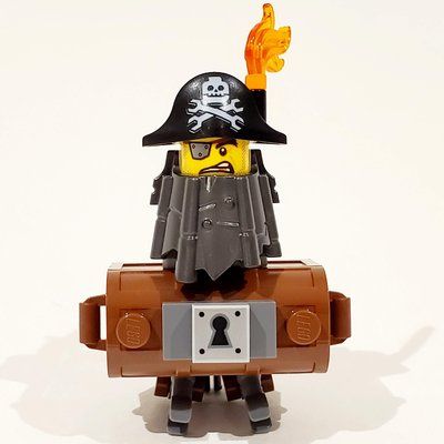Minifiguur Metalbeard - Chest uit set 70829