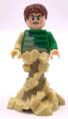 Figurine Sandman, Swirling Dirt Lower Body with Green Sweater du set 76172