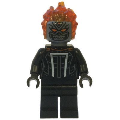 Figurine Ghost Rider, Flat Silver Head du set 76173