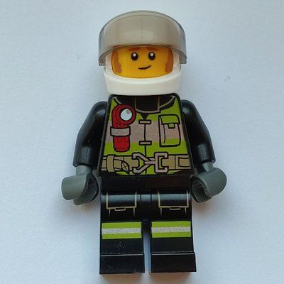 Figurine Clemmons, White Helmet with Visor du set 60281