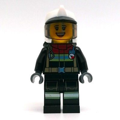 Figurine Feldman, Black Firesuit du set 60282