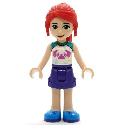 Figurine Mia - White Top, Dark Purple Skirt du set 41664