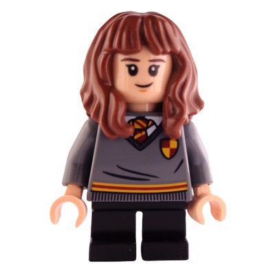 Figurine Hermione Granger, Gryffindor Sweater with Crest, Short Legs du set 76382