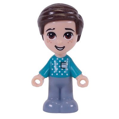 Figurine Henry - Microdoll - Dark Turquoise Shirt, Light Bluish Grey Pants du set 41718