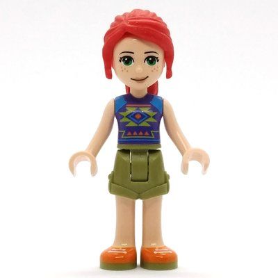 Figurine Mia - Dark Purple Top, Olive Green Skirt du set 30416