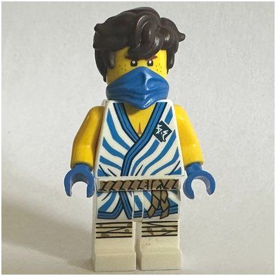 Minifiguur Jay - Legacy with White/Blue Robe uit set 71732