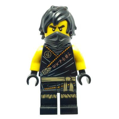 Minifiguur Cole with Hair (Legacy) - Master Torso uit set 71736
