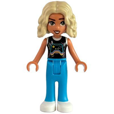 Figurine Nova - Black Top, Darl Azure Pants du set 42610