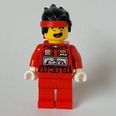 Minifigure Monkie Kid in Racing Suit del set 40472