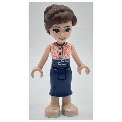 Figurine June - White Top, Dark Blue Skirt du set 41450