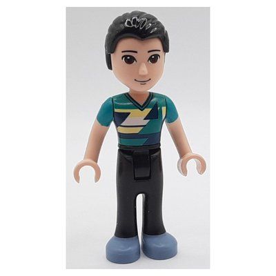 Figurine Robert - Dark Turquoise Top, Black Pants du set 41450