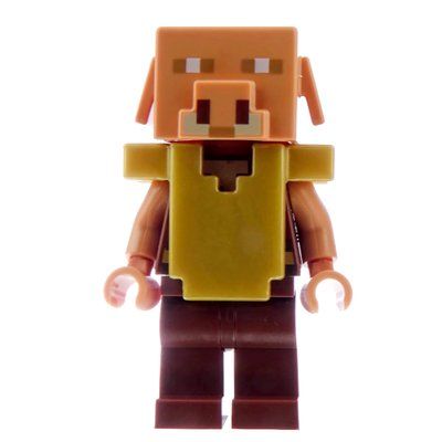 Figurine Piglin, Armor, Reddish Brown Legs du set 21168