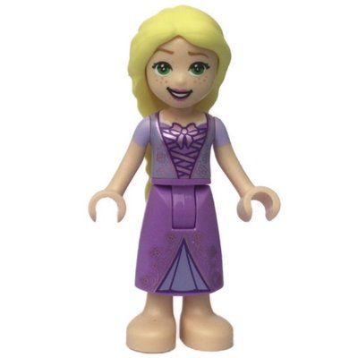 Figurine Rapunzel - Medium Lavender Dress du set 43205