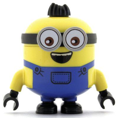 Figurine Minion Otto, Blue Overalls, Happy du set 75550