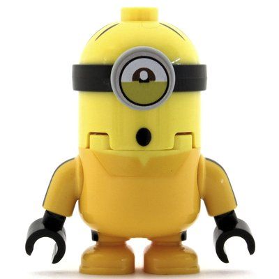 Figurine Minion Stuart - Bright Light Orange Pants du set 75550