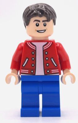 Figurine Peter Parker, Red Jacket du set 76178