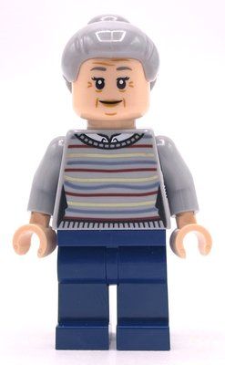 Figurine Aunt May, Light Bluish Gray Sweater du set 76178