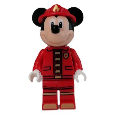 Minifigur Mickey Mouse, Firesuit aus Set 10776