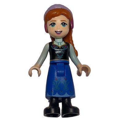 Minifigurka Anna, Blue Skirt z zestawu 43194