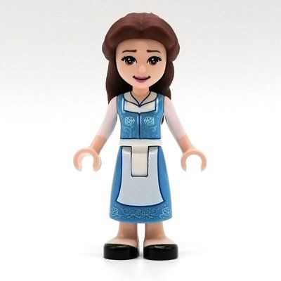 Minifigura Belle, Medium Blue Dress del set 43196