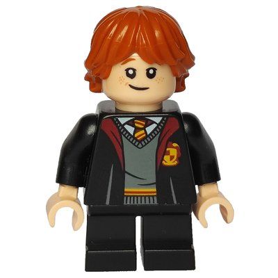 Figurine Ron Weasley, Gryffindor Robes, Short Legs du set 76387