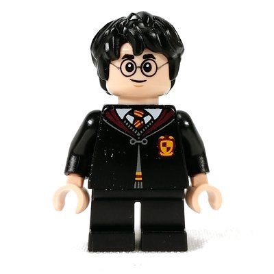 Figurine Harry Potter, Gryffindor Robes Closed, Short Legs du set 76387