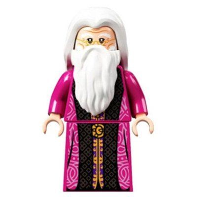Figurine Albus Dumbledore, Magenta Robes du set 76389