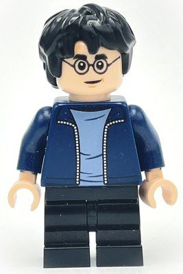 Figurine Harry Potter, Dark Blue Jacket, Medium Legs du set 76388