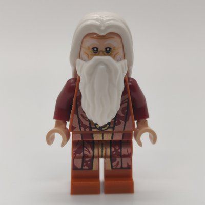 Figurine Albus Dumbledore, Dark Orange Robes du set 76394