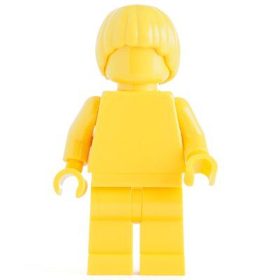Figurine Monochrome Yellow with Hair du set 40516