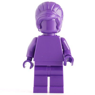 Figurine Monochrome Dark Purple with Hair du set 40516