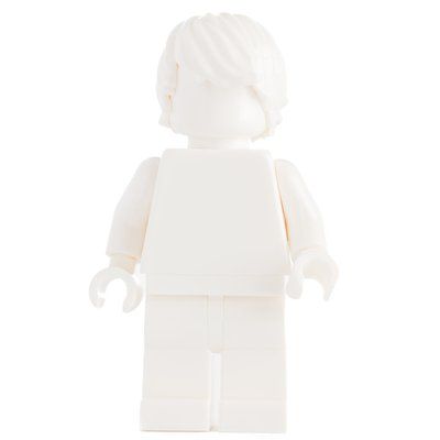 Figurine Monochrome White with Hair du set 40516