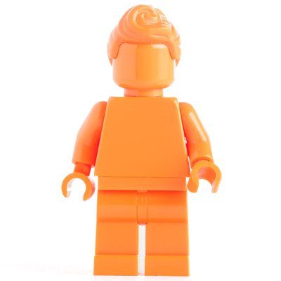 Figurine Monochrome Orange with Hair du set 40516