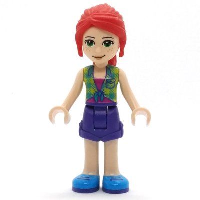 Figurine Mia - Bright Green Top, Medium Lavender Skirt du set 41679