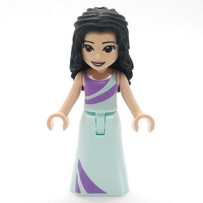 Minifigure Emma - Light Aqua Dress del set 41684