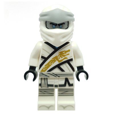 Figurine Zane with Silver Head (Legacy) du set 71749