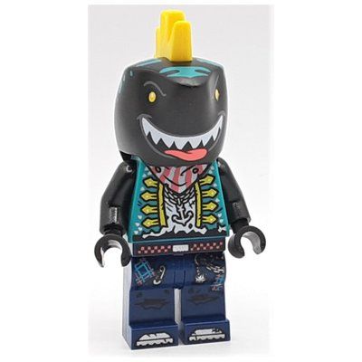 Minifiguur Shark Guitarist uit set 43114