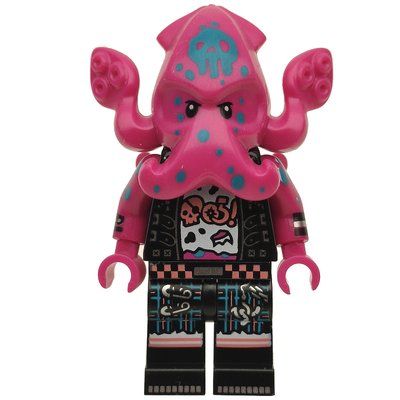 Minifiguur Squid Drummer uit set 43114