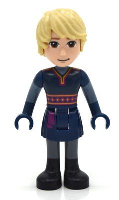 Figurine Kristoff, Dark Blue Outfit du set 43197