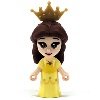 Minifiguur Belle - Microdoll with Crown uit set 43193