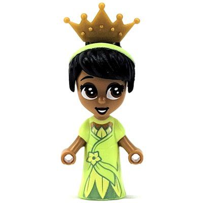 Minifiguur Tiana - MicroDoll with Crown uit set 43193