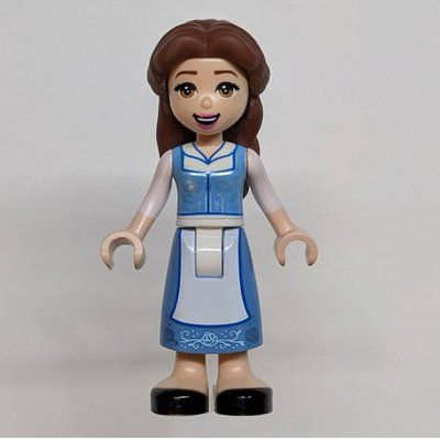 Minifigur Belle - Medium Azure Short Dress aus Set 43195