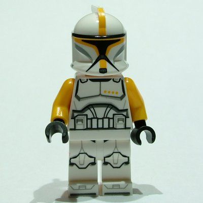Figurine Clone Commander, Bright Light Orange Markings du set 40558