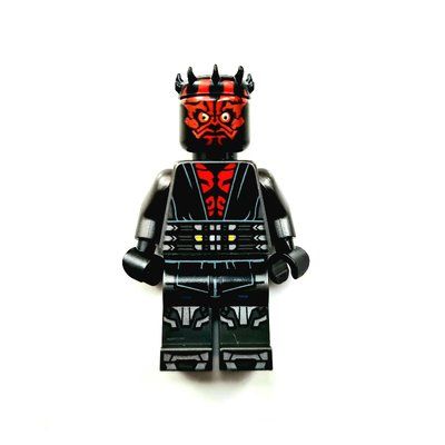 Minifigure Darth Maul, Horns, Printed Mechanical Legs, Red Chest from set 75310