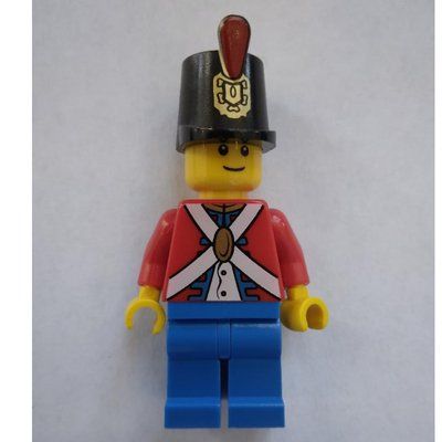 Figurine Soldier (Imperial Soldier II) - Printed Shako, Smile, Black Eyebrows du set 9349