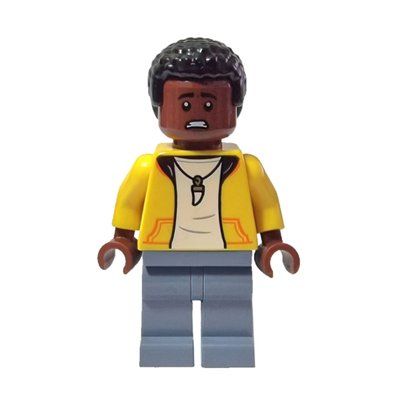 Minifigur Darius, Sand Blue Legs aus Set 76940