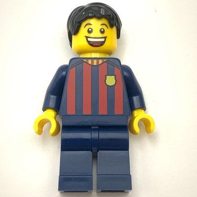Figurine FC Barcelona Fan - Dark Blue Legs, Black Short Hair du set 40485